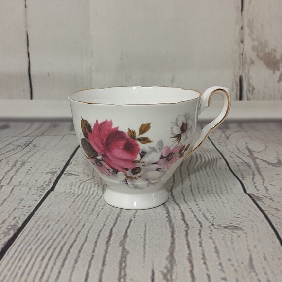 Royal Stafford Honey Bunch Tea Cup Saucer Salad Plate Floral Bone China England - Picture 2 of 16